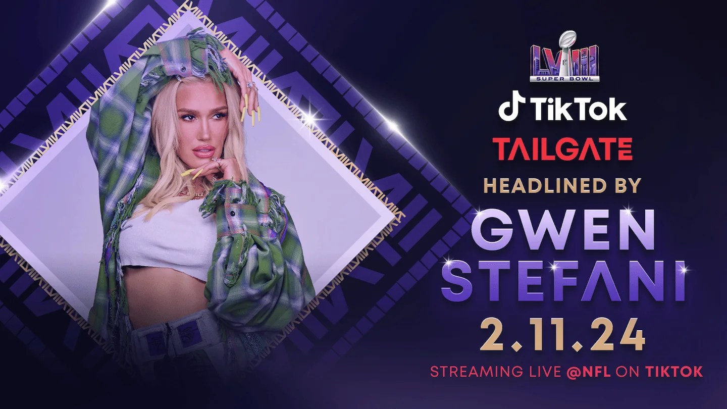 TikTok Tailgate Revolution Gwen Stefani rockt den Super Bowl 2024 mit