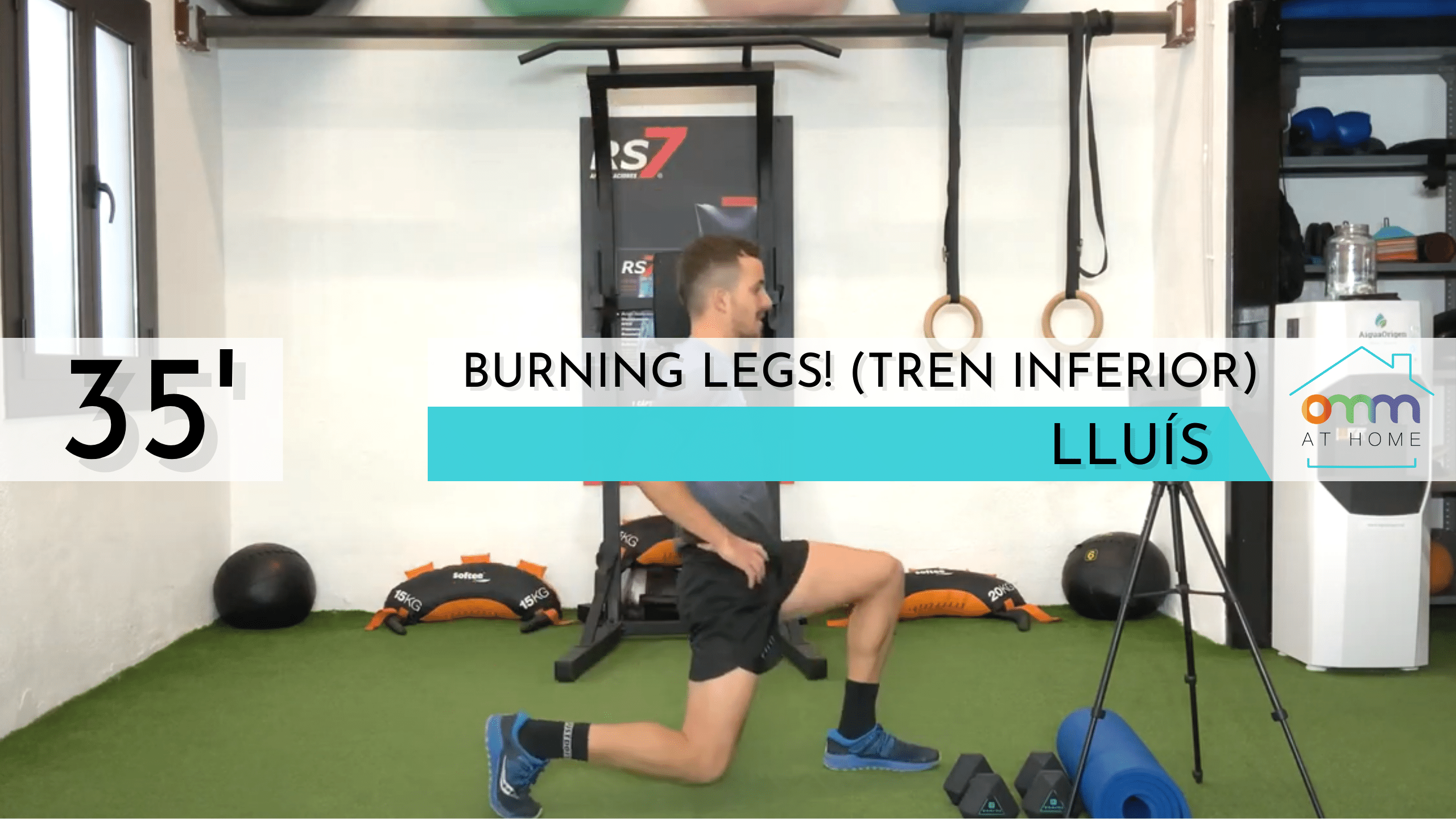 BURNING LEGS! (Tren inferior) OMM Training