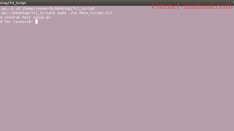 Call a function in TCL script