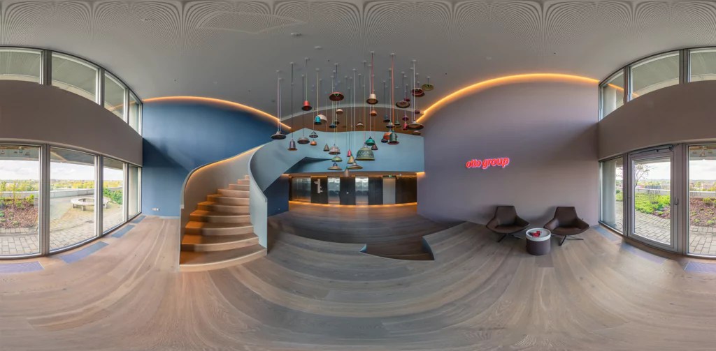 Ein virtueller Rundgang über den OTTOCampus in Hamburg