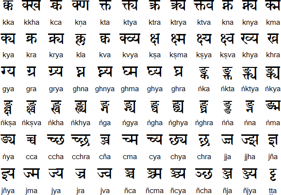 Devanagari alphabet