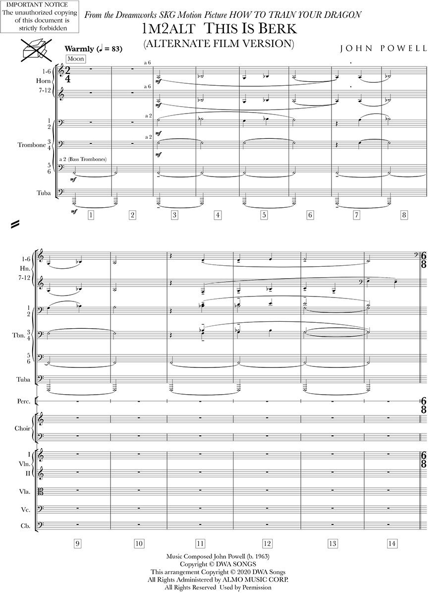 John Powell’s "How To Train Your Dragon" Full Orchestral Score — Omni