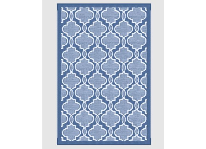 Lippert All weather 6ftx9ft blue patio mat Omni Outdoor Living