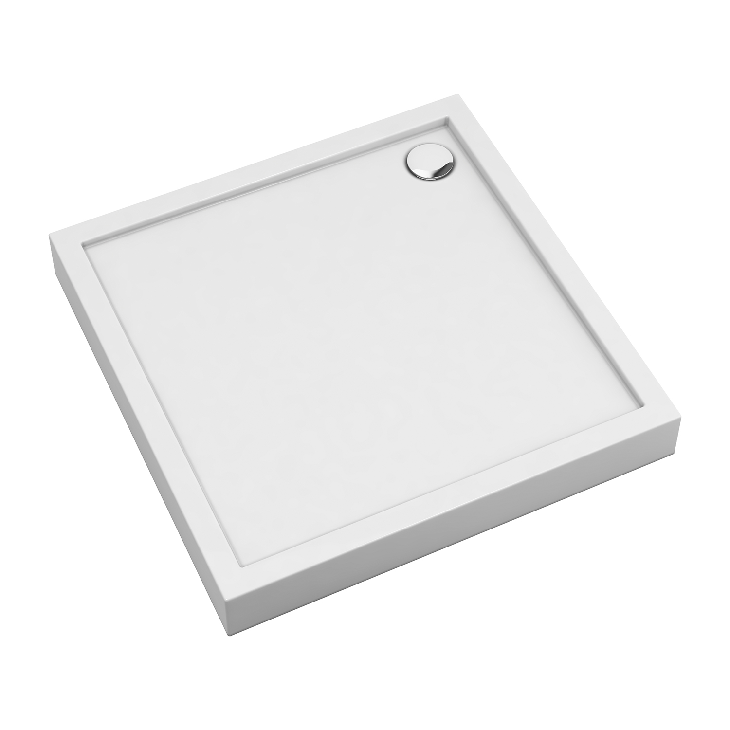 CAMDEN Acrylic shower tray, 90 x 90 cm (CAMDEN90/KBP) OMNIRES