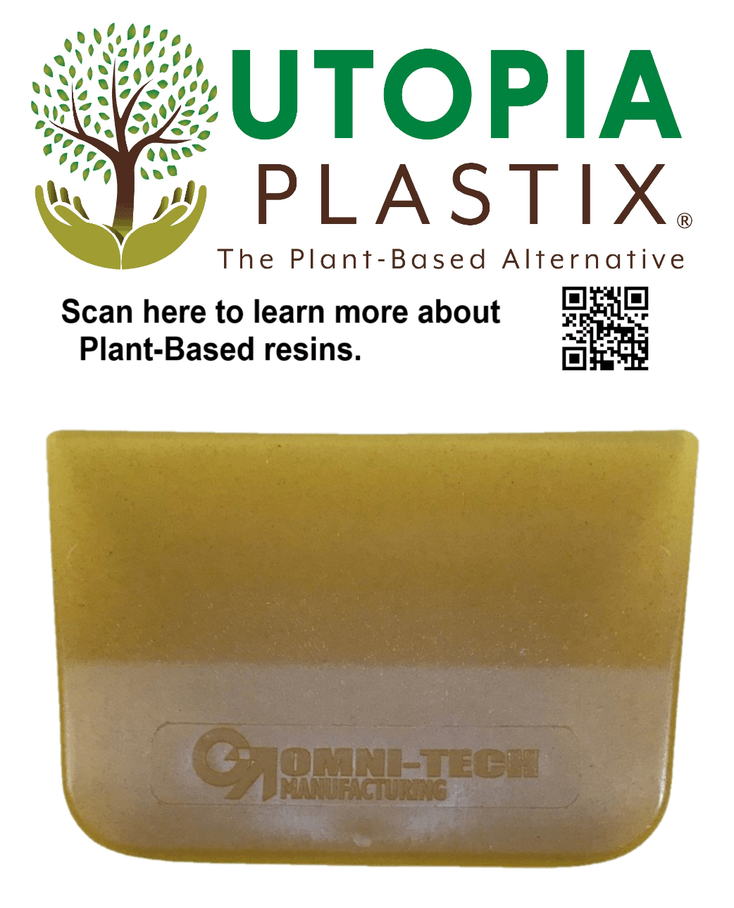 Plastic Spreader Tool for Mixing & Spreading Omnitech Manufacturing