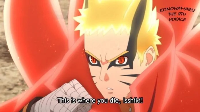 Naruto Baryon Mode Episode 217 hinaata
