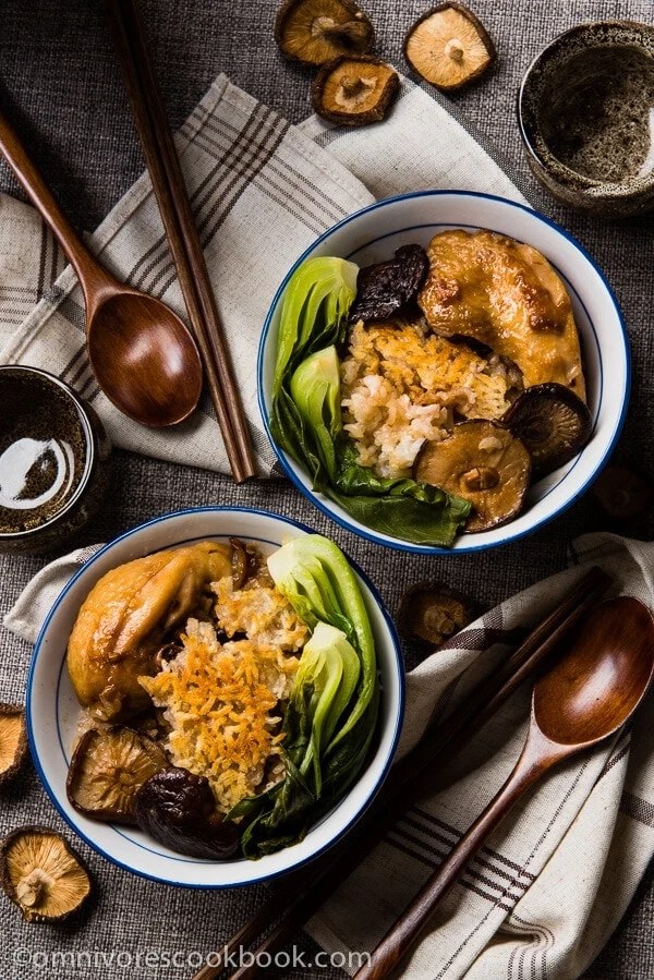 The Best Clay Pot Chicken Rice (鸡肉煲仔饭) Omnivore's Cookbook