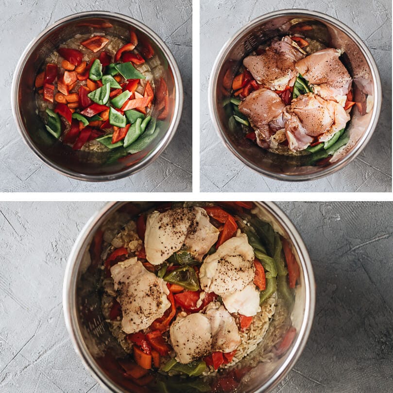 Asian Instant Pot Chicken and Rice (A Pressure Cooker Recipe