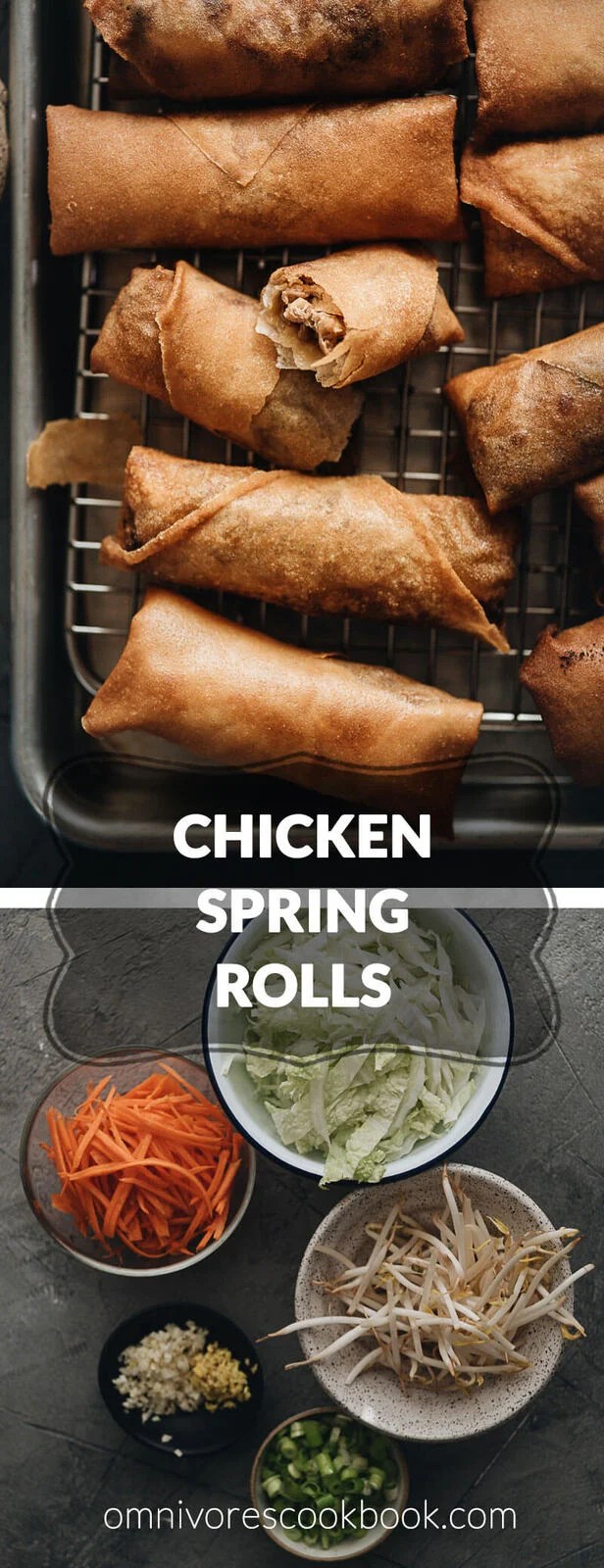 How to Make Chinese Egg Rolls Omnivore's Cookbook