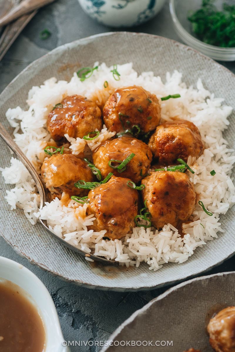 Instant Pot Meatballs (Chinese Style) Omnivore's Cookbook