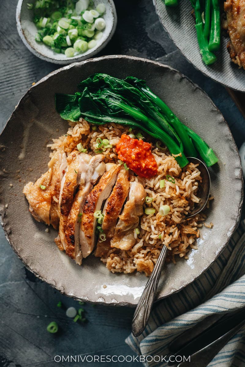 OnePan Chinese Chicken and Rice Omnivore's Cookbook