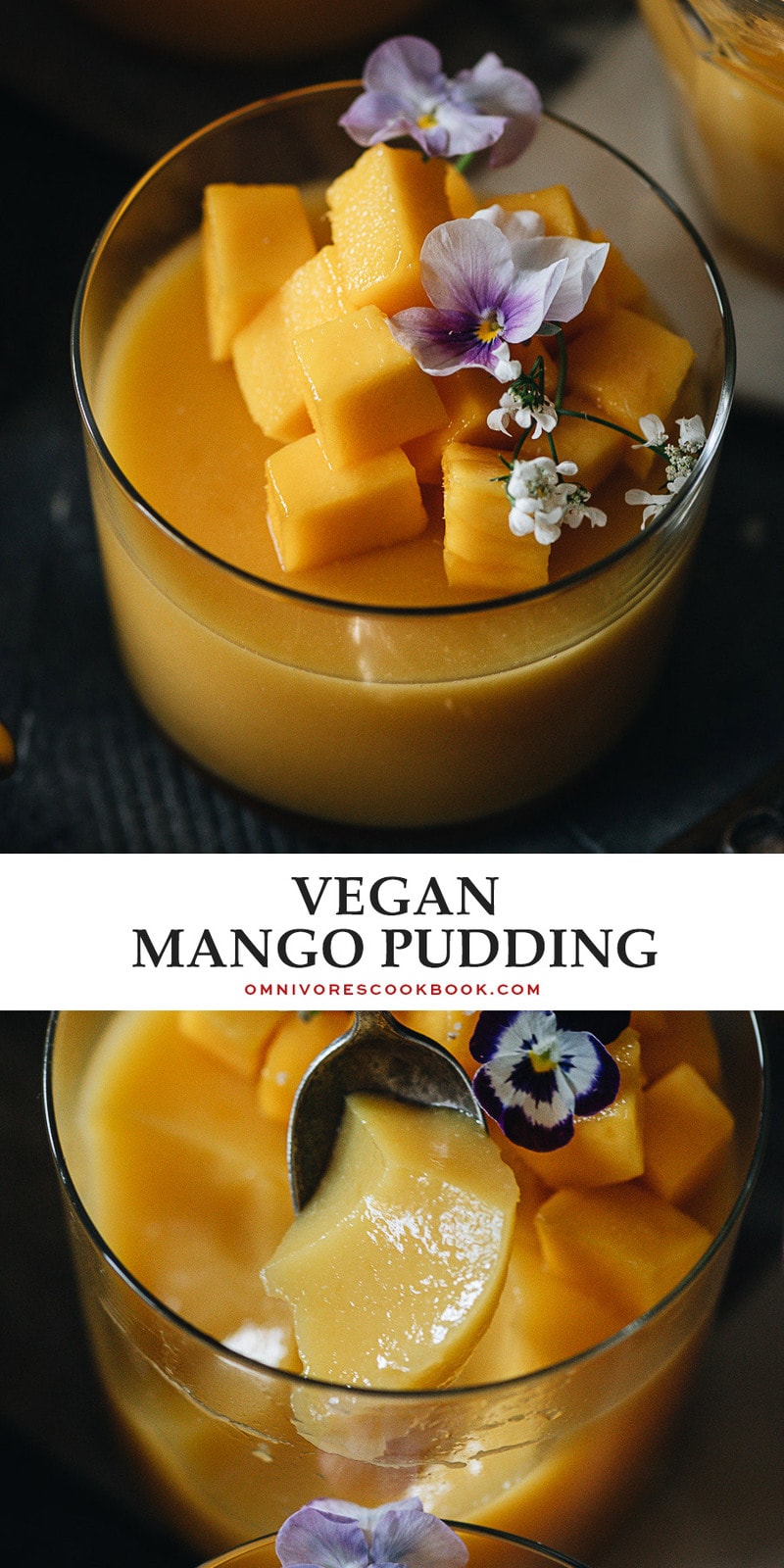 Vegan Mango Pudding Omnivore's Cookbook