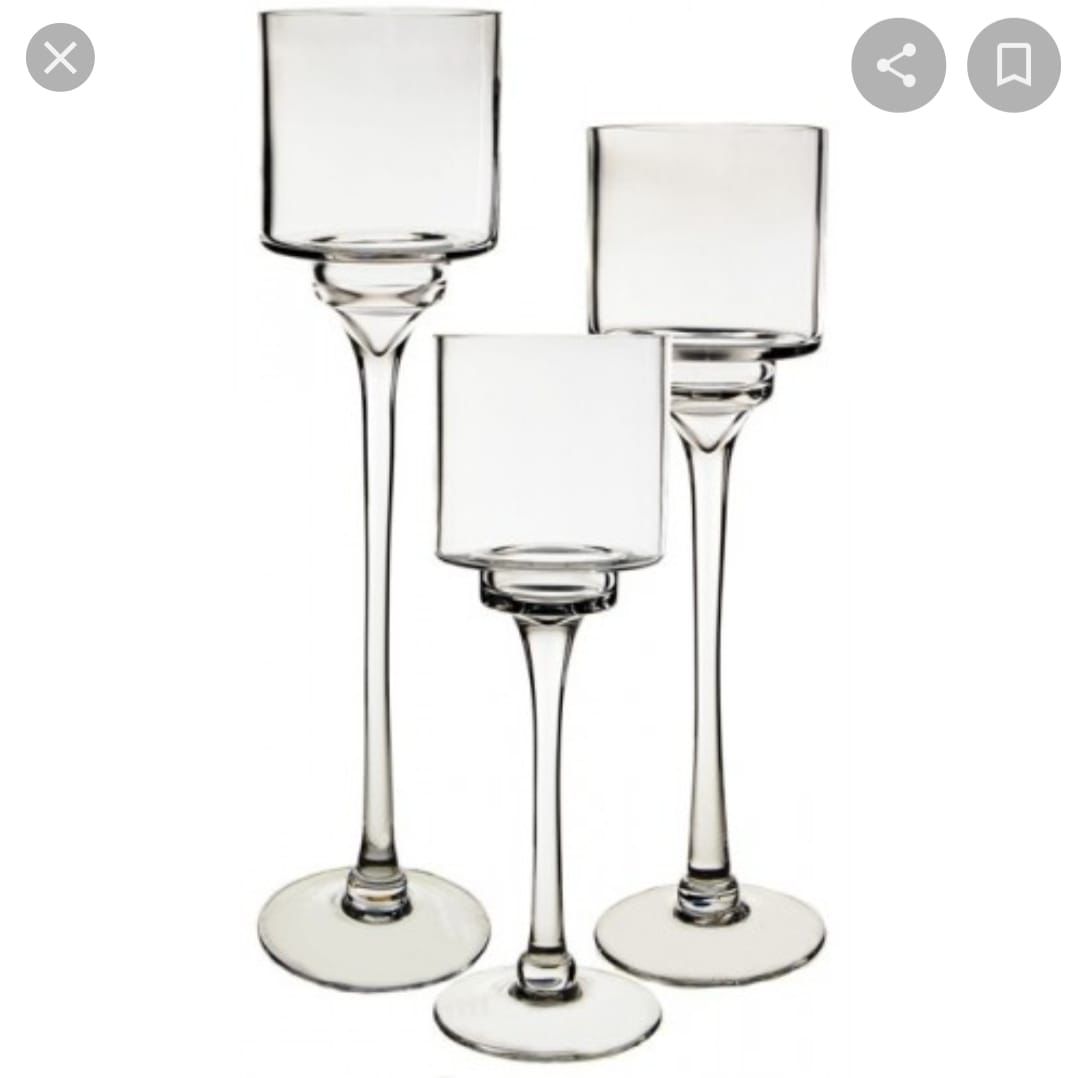 CLEAR HURRICANE VASES OmnyConcepts Events