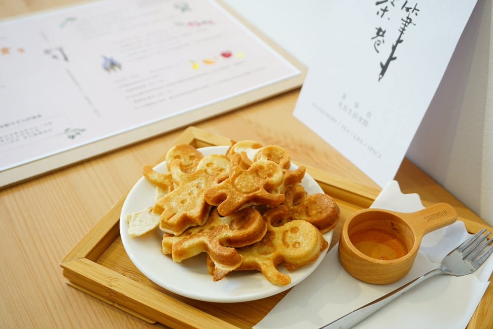 【台中西區美食】茶筆巷文具生活||*♥超萌迷你鬆餅＂日系文具文創空間＂審計新村