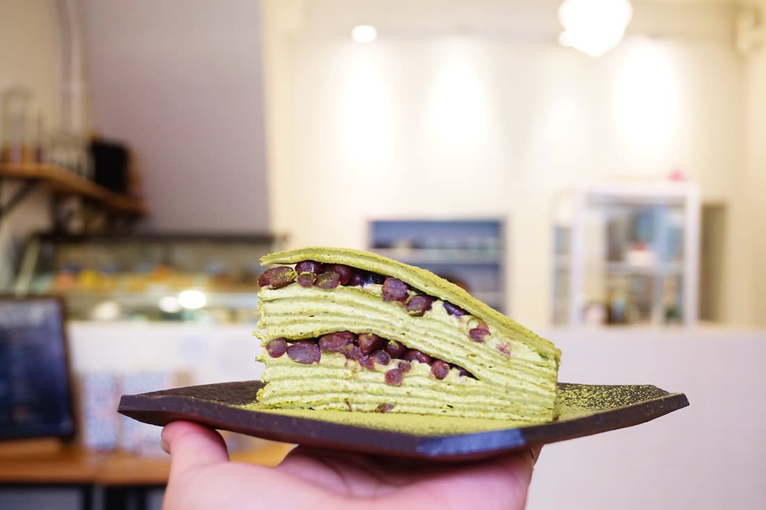 【高雄苓雅美食】日食生活 today’sweet || 三多商圈老屋下午茶＂抹茶紅豆千層