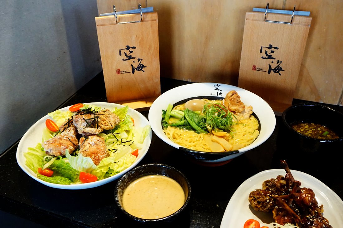 【台中西區美食】空海拉麵 || 來自東京的日式拉麵＂夏日清爽醬油沾麵