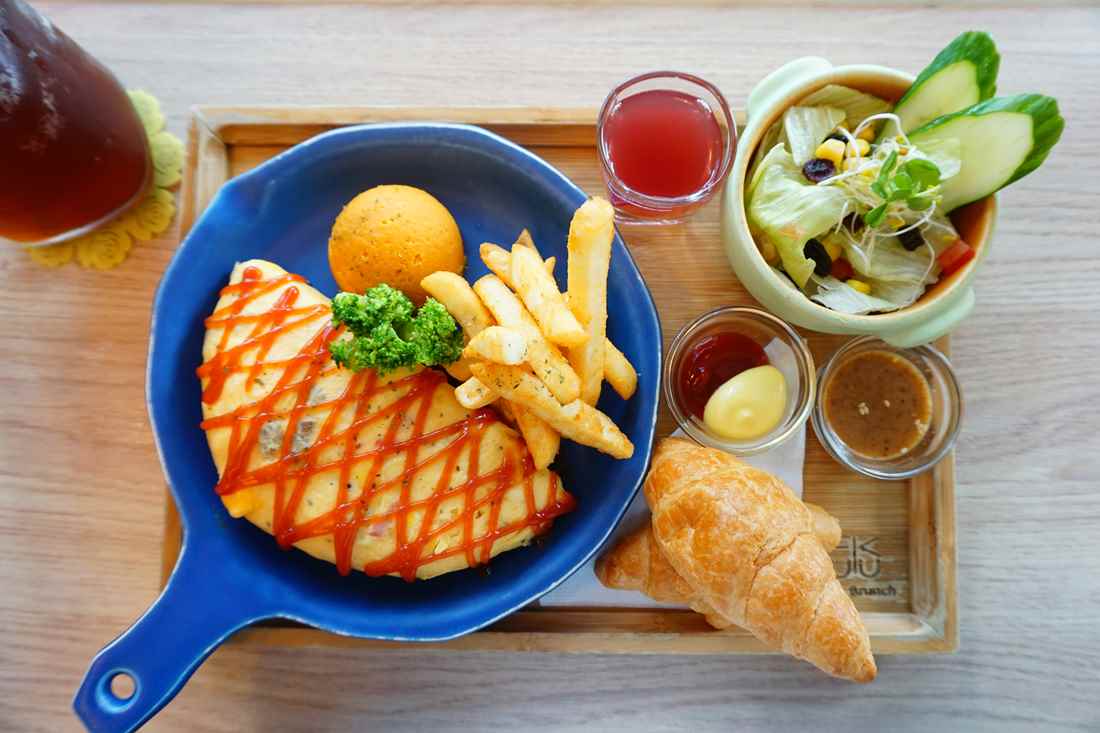 【新北板橋早午餐】甜福。貳 fuku brunch || 板橋車站＂澎派胖嘟嘟蛋捲