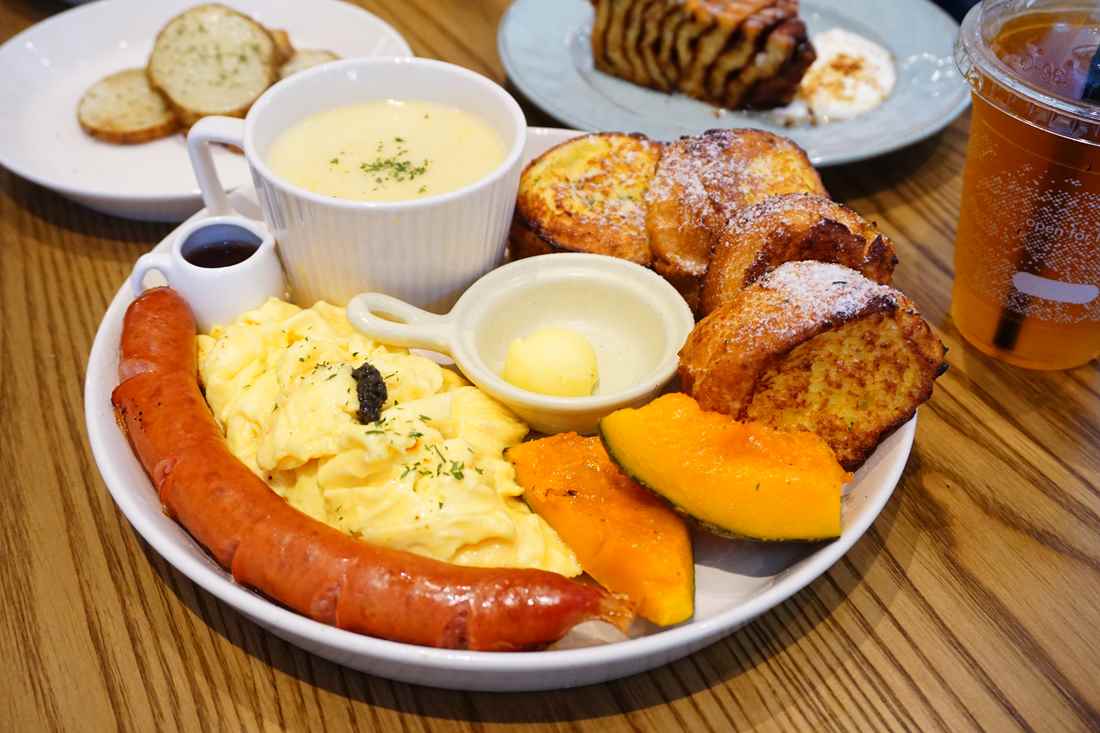 【台北中山美食】CoppiiLumii冉冉生活 || 大份量早餐盤＂肉桂黑糖蝸牛捲