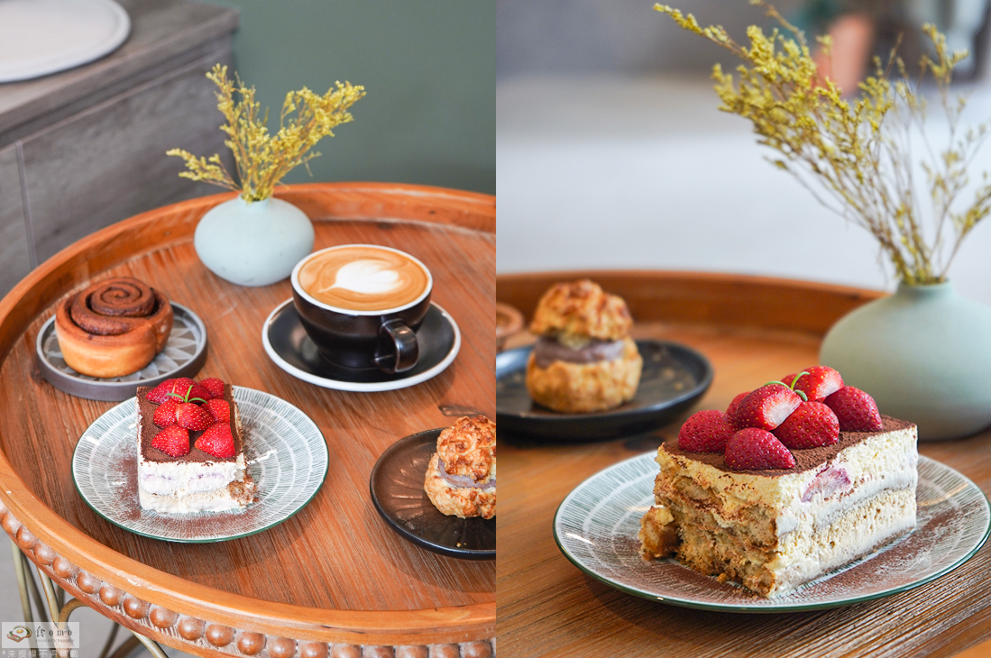 【高雄左營美食】跨咖啡 CoffeeRoaster / Barber || 捷運巨蛋站＂限定草莓提拉米蘇＂複合式咖啡館