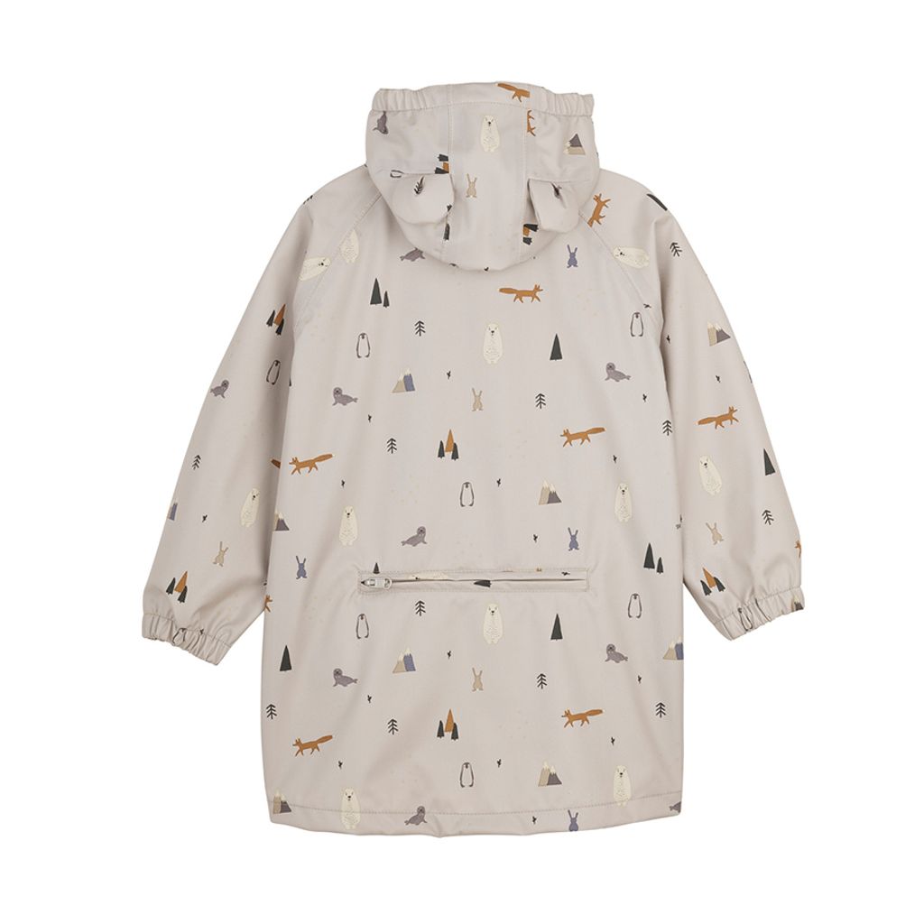 Liewood Blake long raincoat (Arctic mix) size 98 3yrs/o OMOMAMA