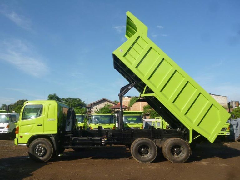 (Sewa) Hino Dump Truck Index 24 Rental di Jawa Min. 5 OMOrental