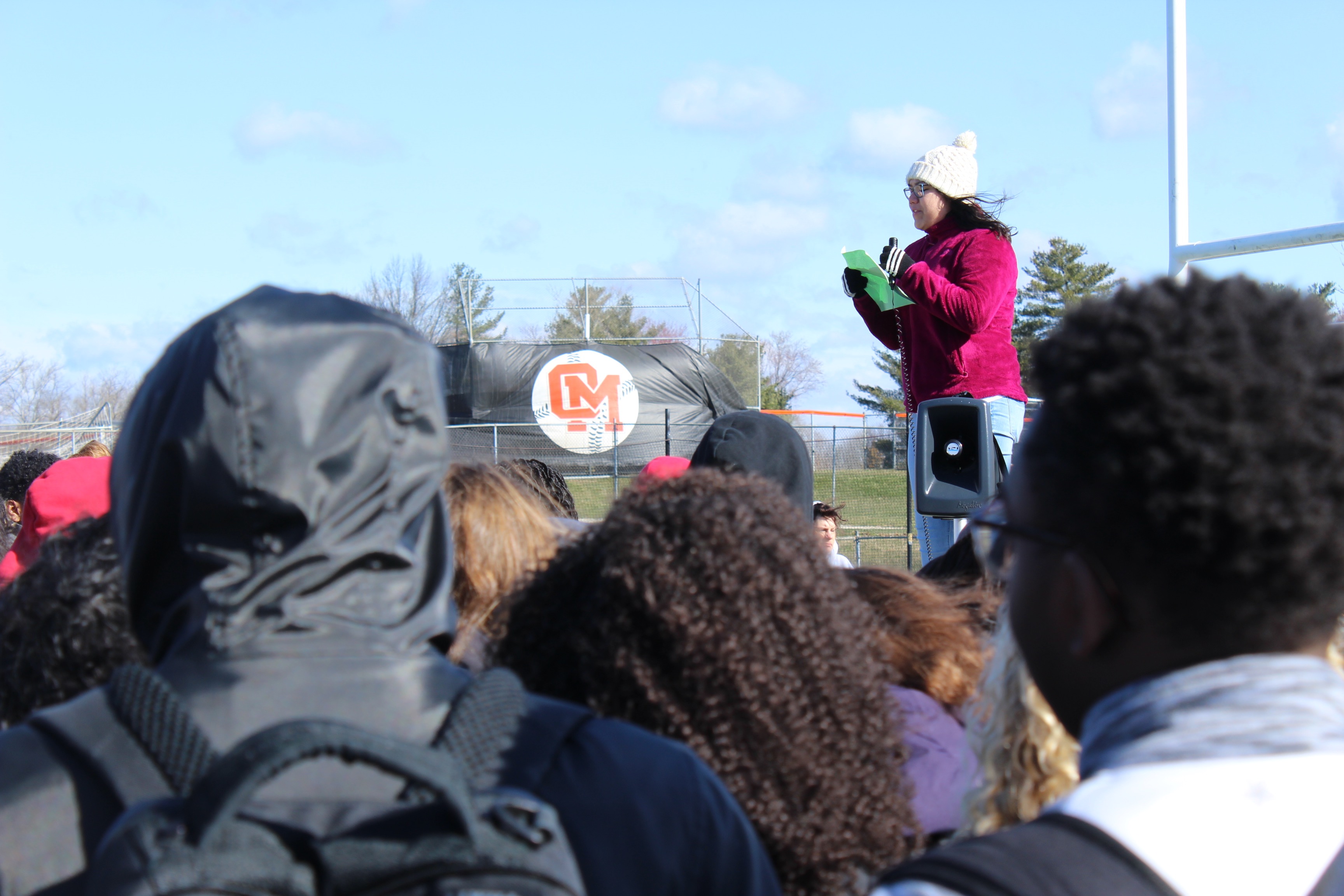 Oakland Mills Students Participate in the National School Walkout The