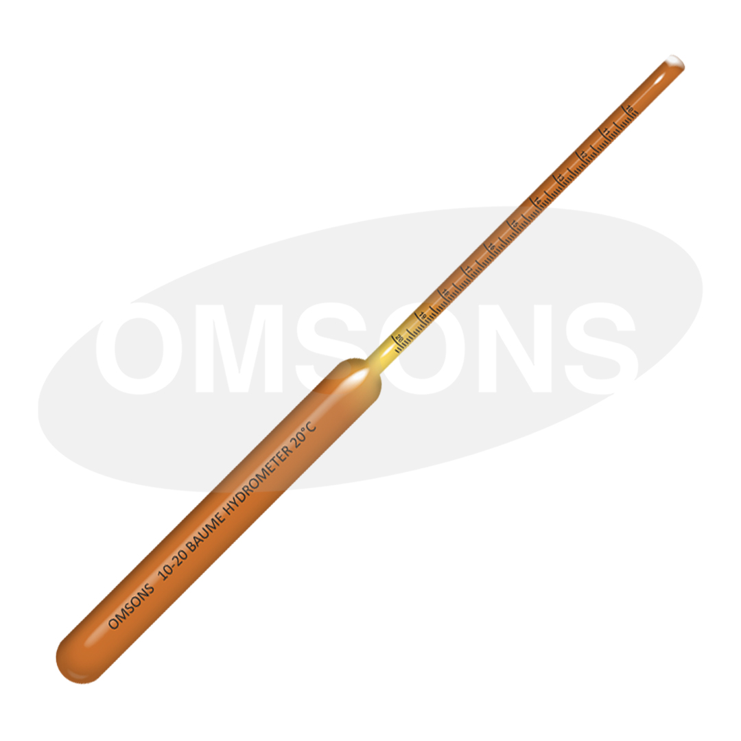 Brass Baume Hydrometers Omsons Labs