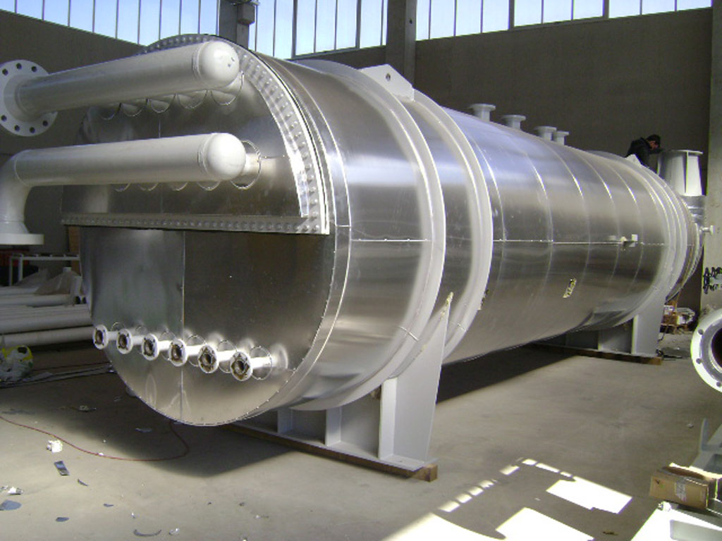 SHELL&TUBES / BUNDLES WATER BATH HEATER OMV IMPIANTI