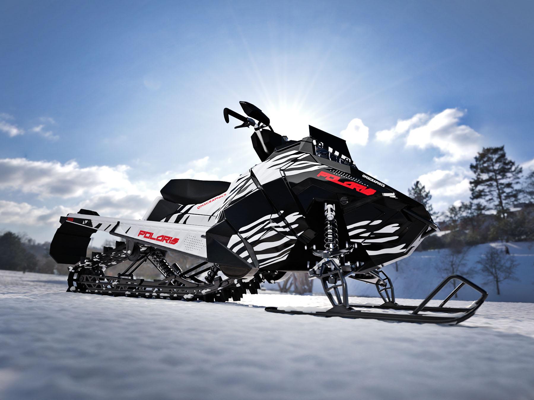Snowmobile Graphics 'Wild' OMXGraphics
