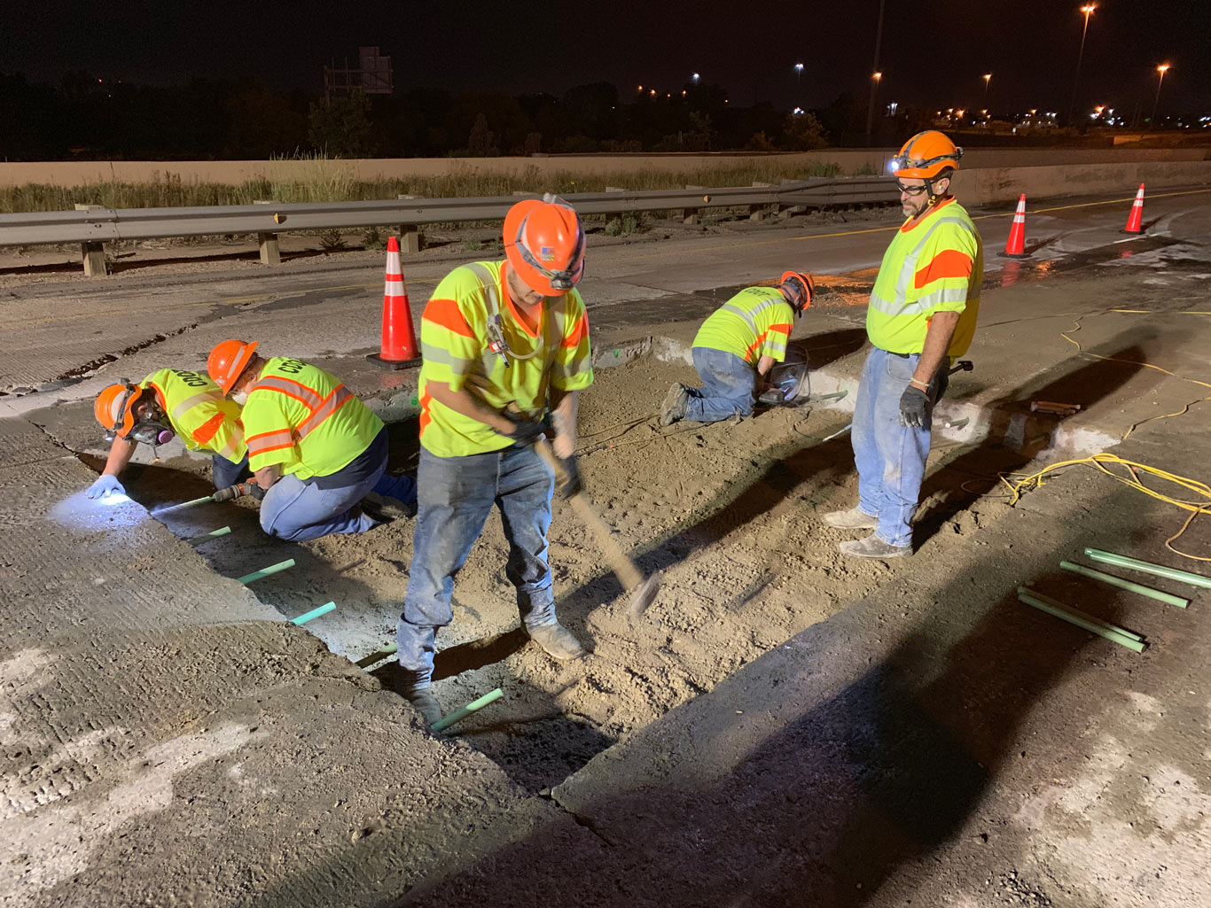 Rapid Set® Concrete for Road Repair from OnDemand Concrete