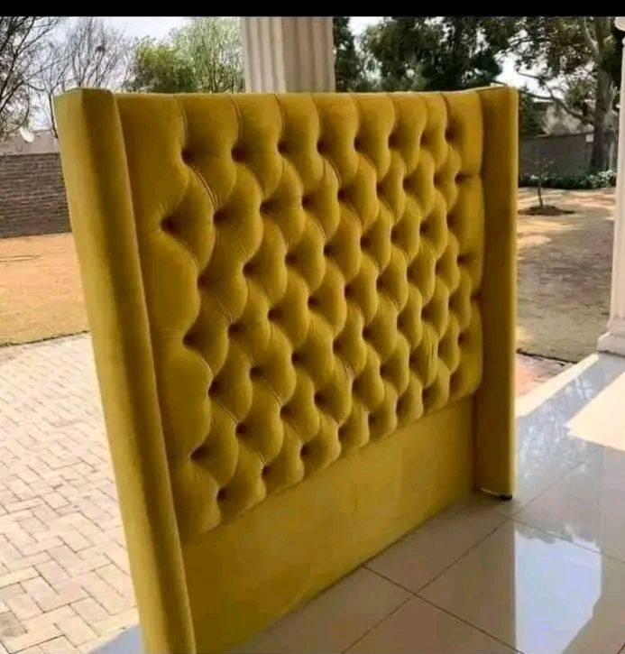 Yellow Headboard Western Cape Beds