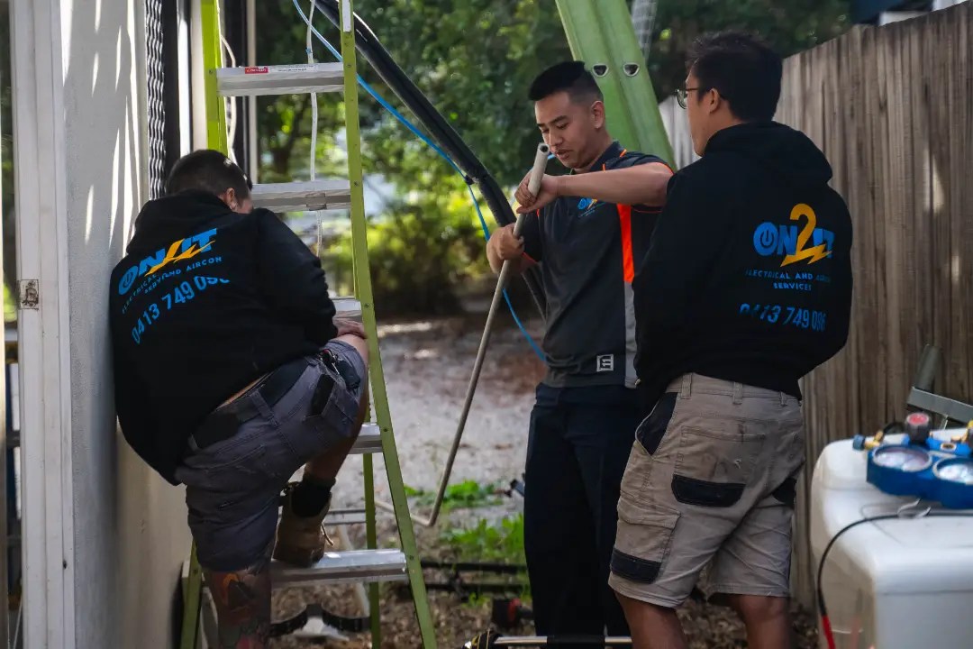 Split System Installation Brisbane On2it Electrical & Aircon