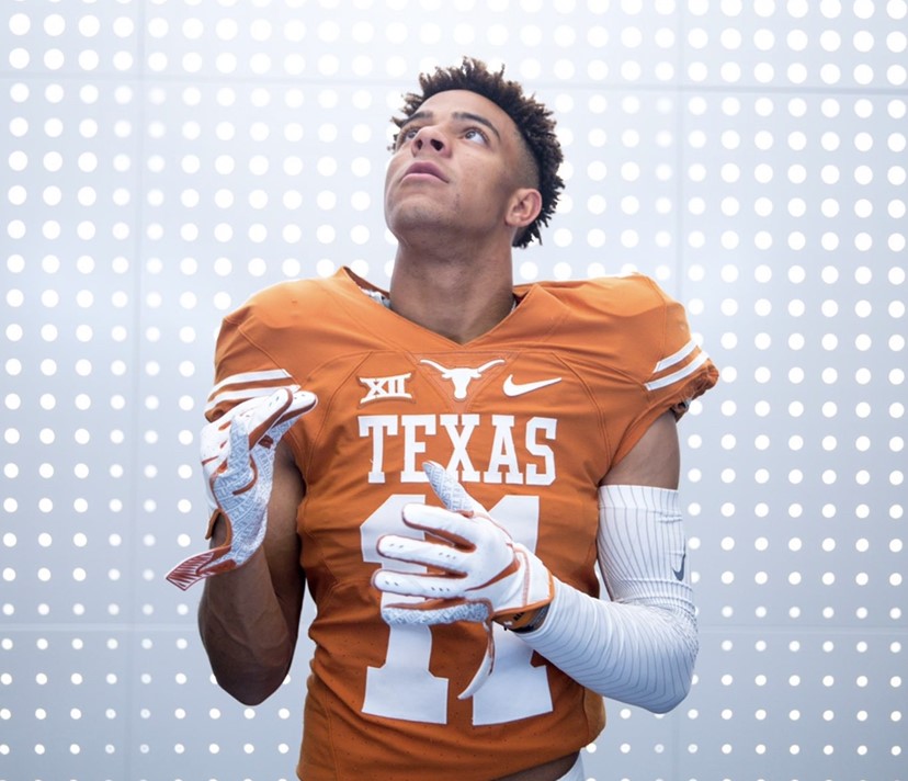 On300 wide receiver Brenen Thompson Commits to Texas