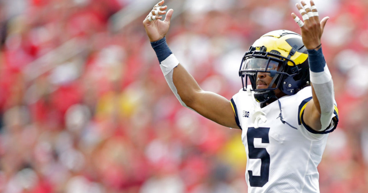 Michigan football DJ Turner named among top ten corners in America