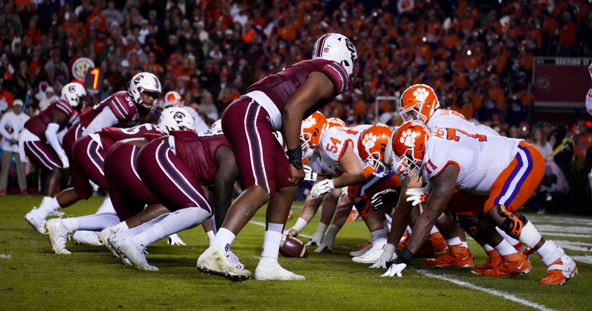 ClemsonSouth Carolina football Tigers control line of scrimmage in win