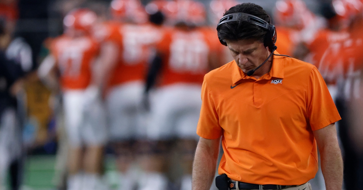 Mike Gundy comments on Jim Knowles leaving for Ohio State