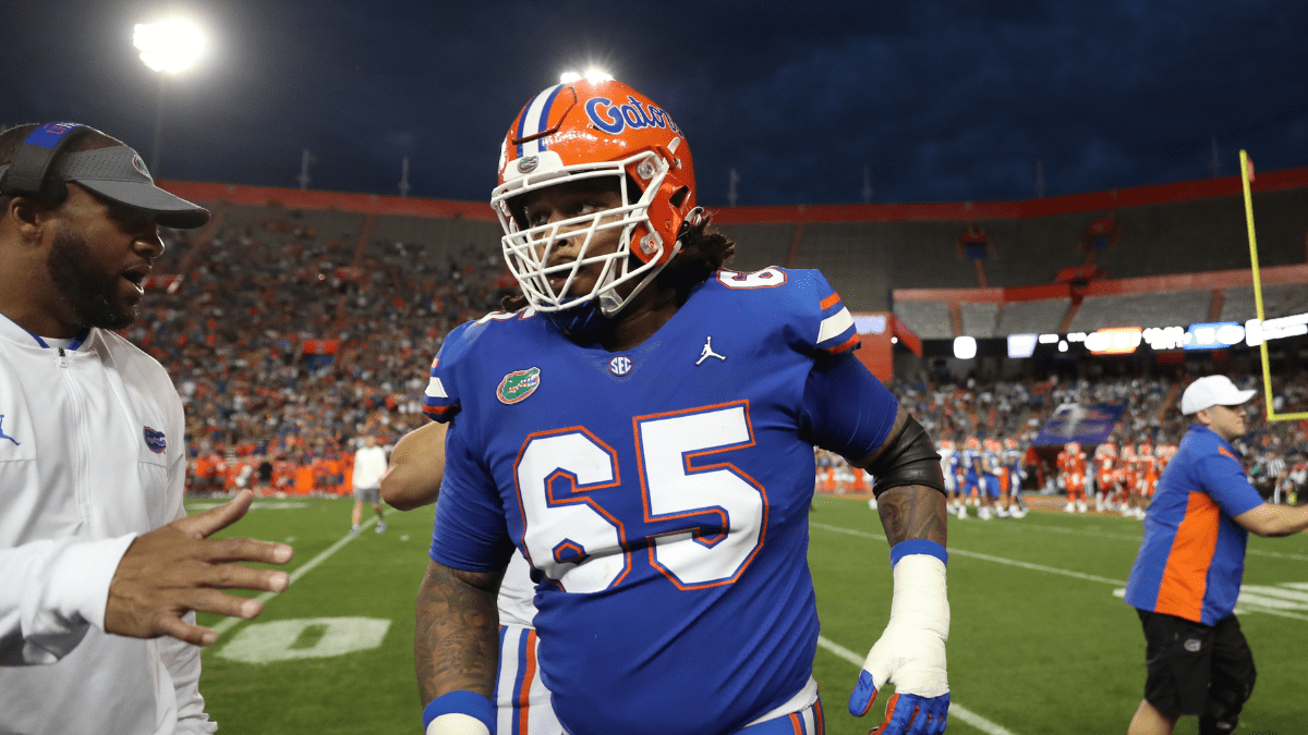Kingsley Eguakun remains questionable for the Florida Gators