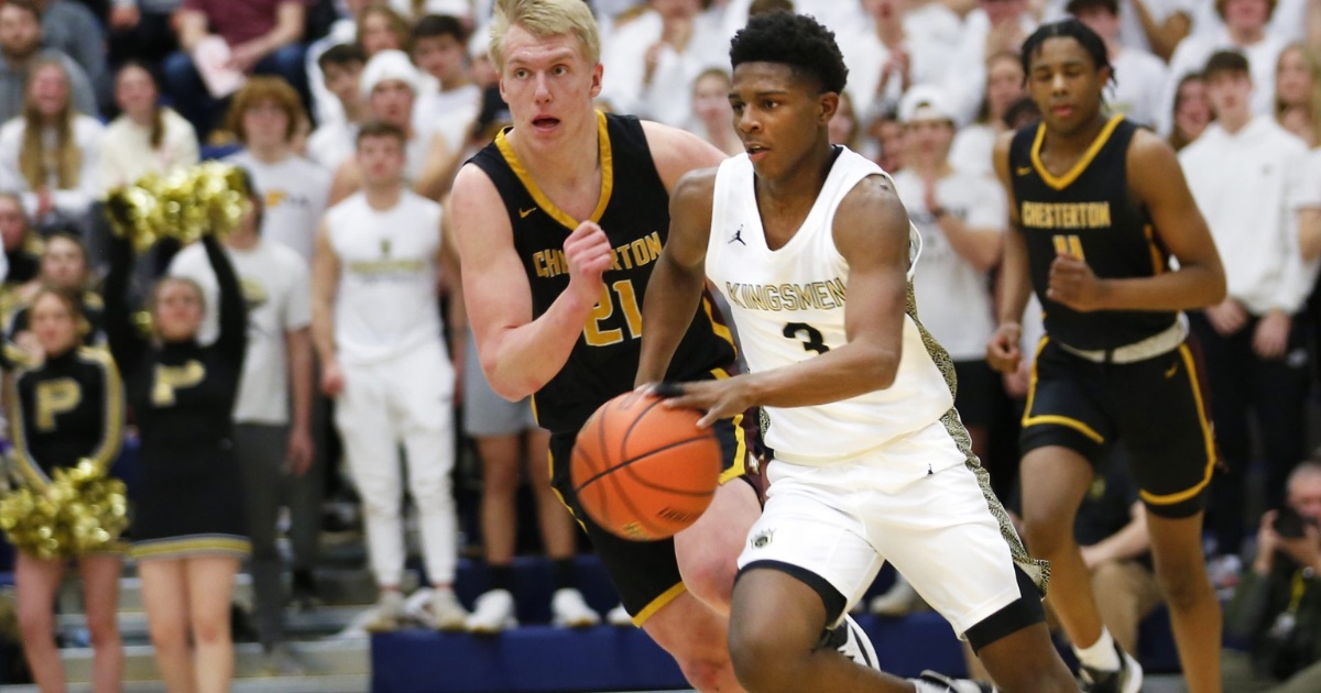 Notre Dame men's basketball lands first 2023 commit in PG Markus Burton