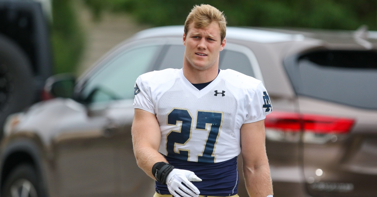 Notre Dame LB JD Bertrand must earn starting job despite 101tackle 2021