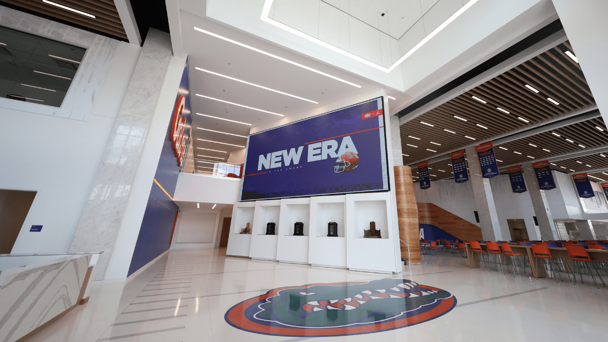 Look Gators Online tours the Bill Heavener Football Training Facility