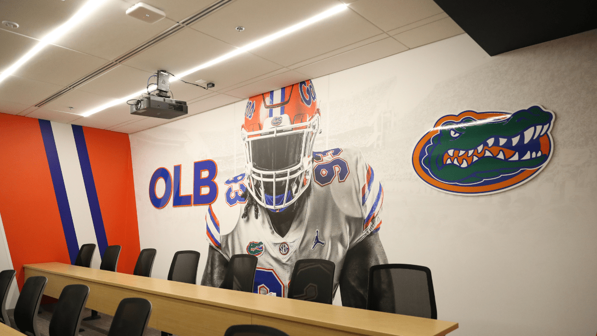 Look Gators Online tours the Bill Heavener Football Training Facility