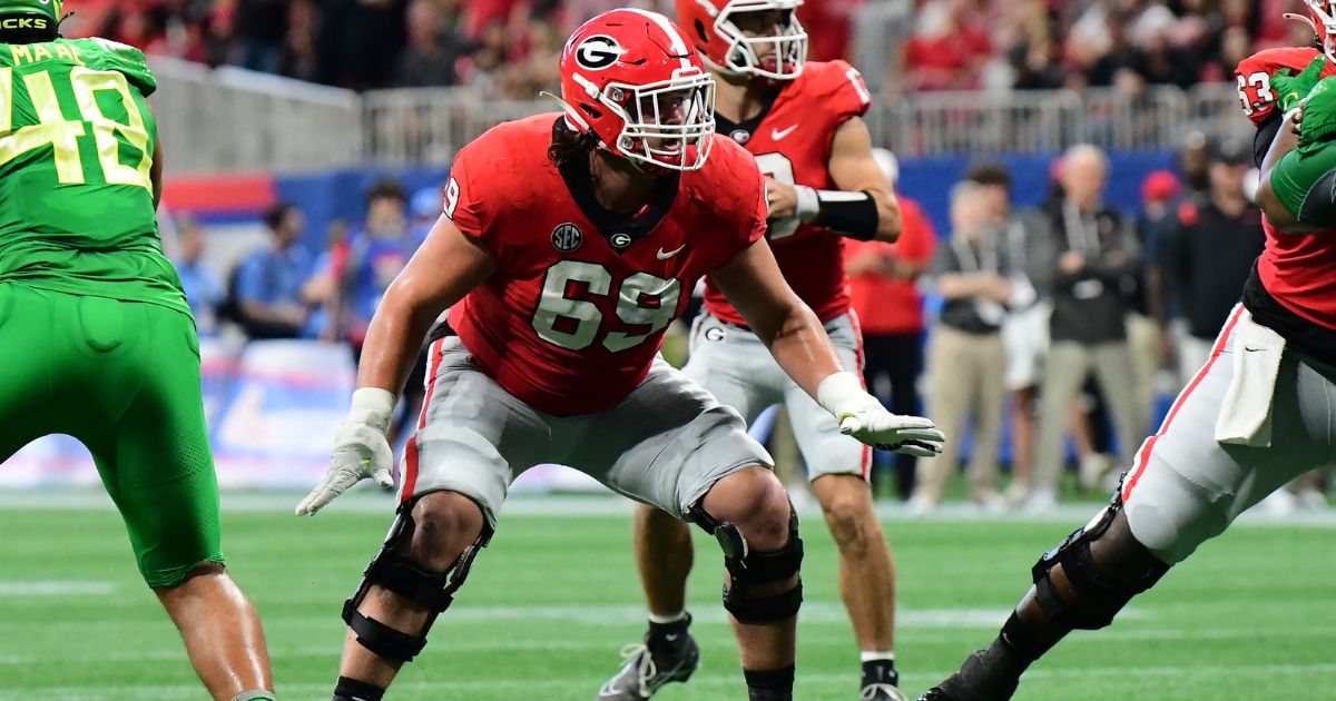 Tate Ratledge ranked among ten best returning interior linemen