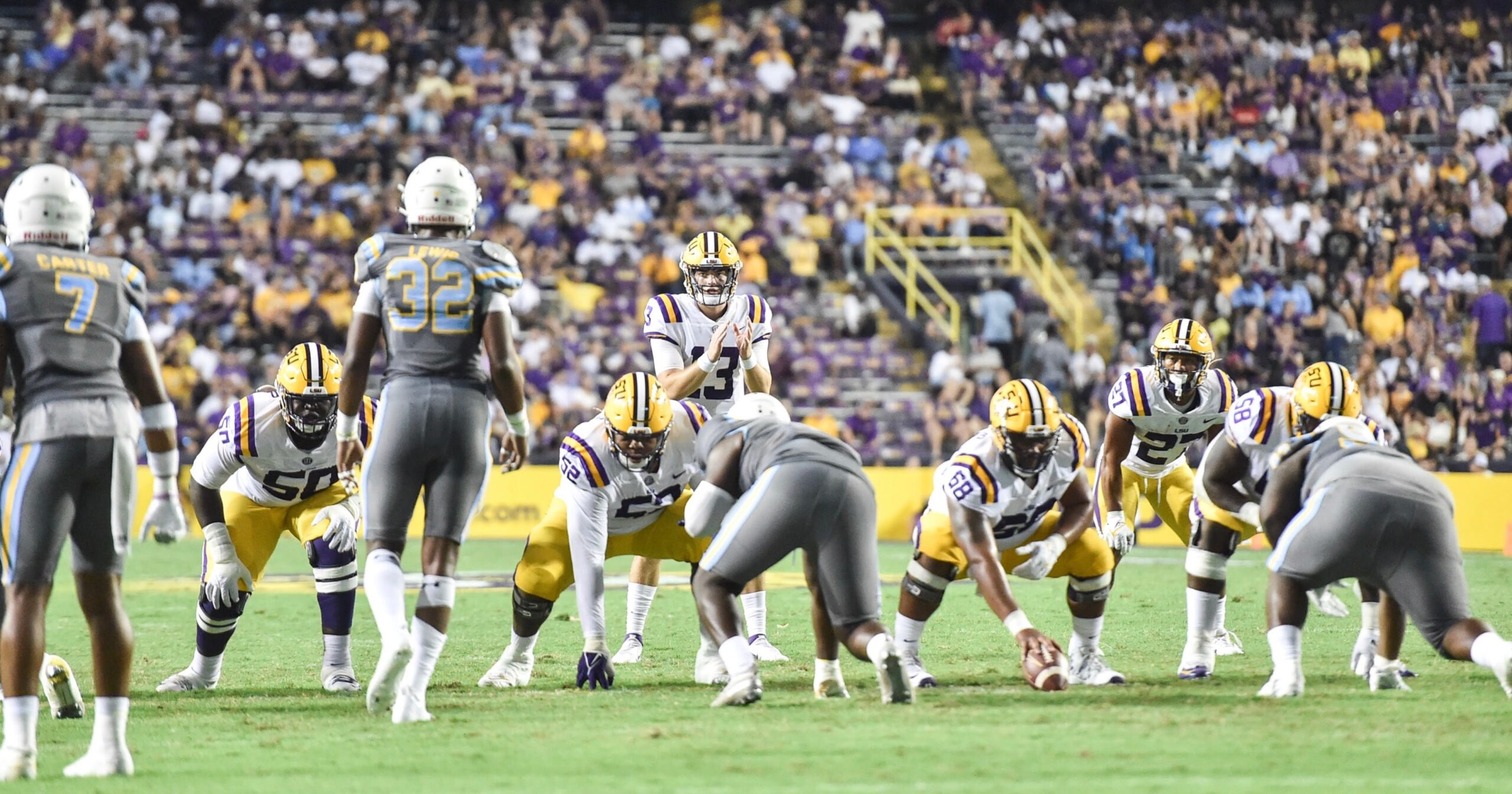 LSU Football picks out a new starting 5 on the OL at least for now