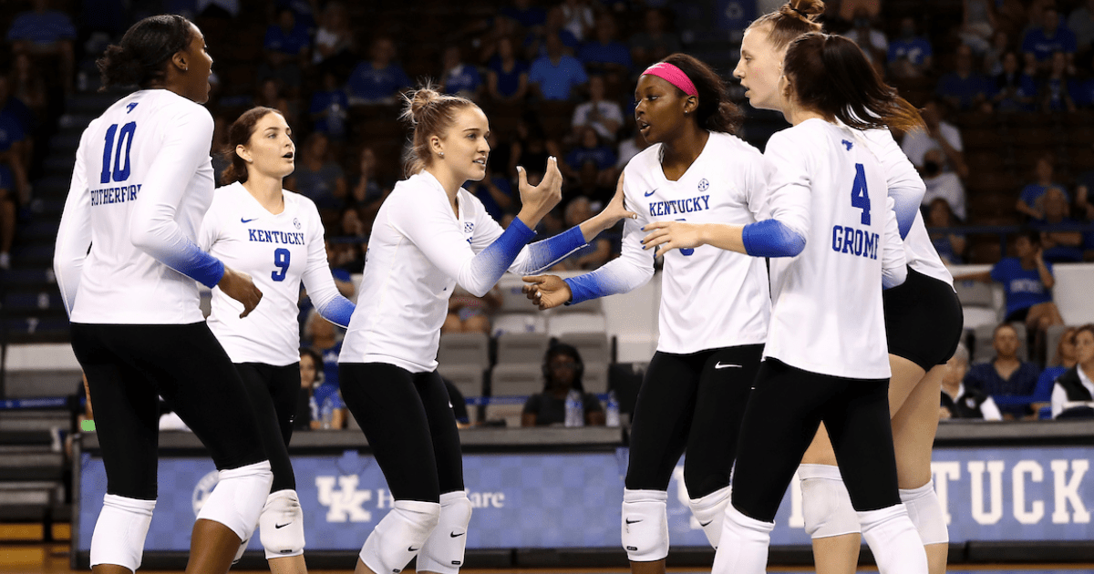 Kentucky volleyball hosting two top 3 teams in five days