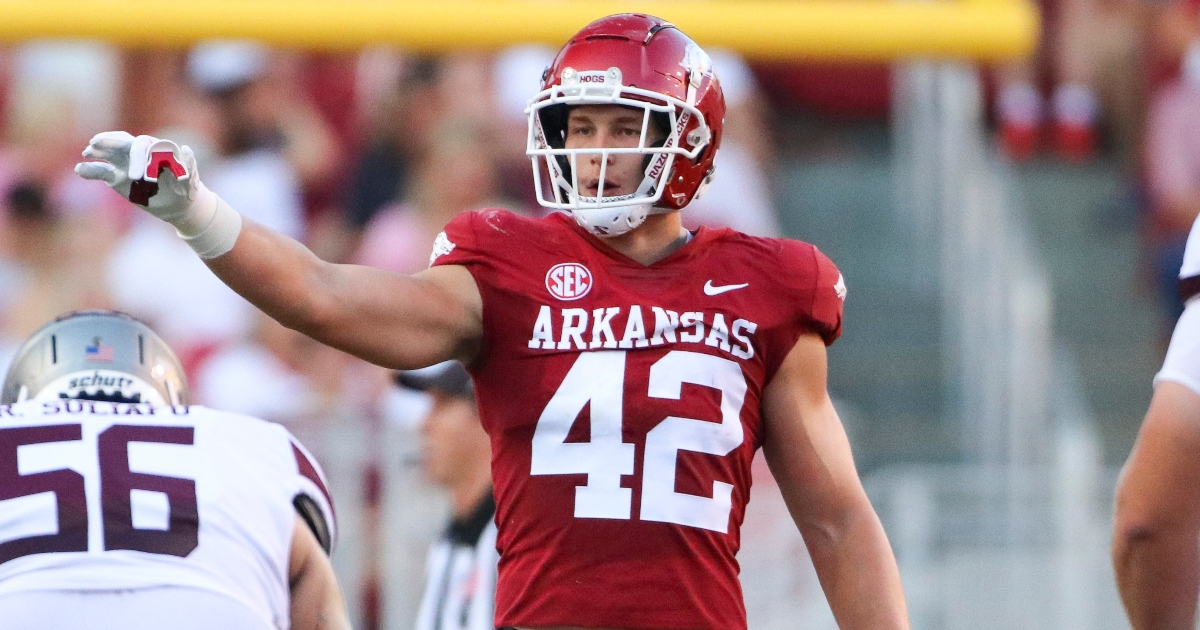 Sam Pittman says Drew Sanders will have 'familiarity' with Alabama's