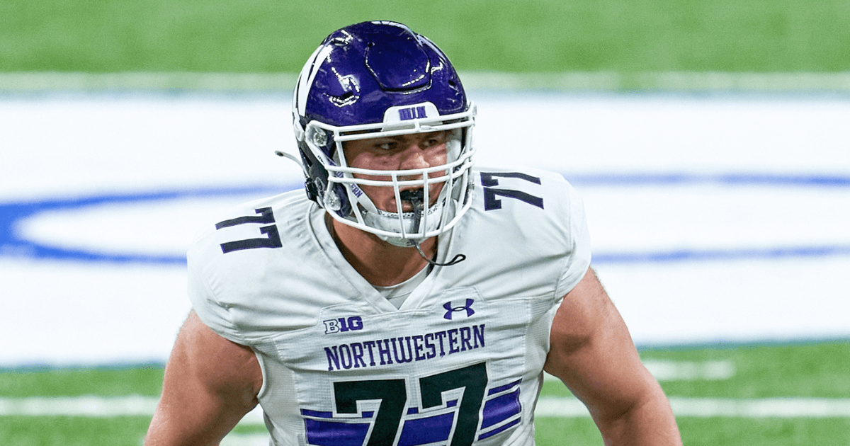 Northwestern offensive lineman Peter Skoronski declares for 2023 NFL