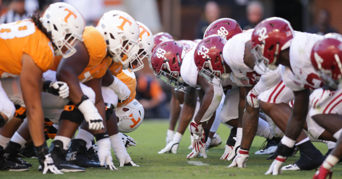 Lane Kiffin describes watching the final moments of Alabama vs
