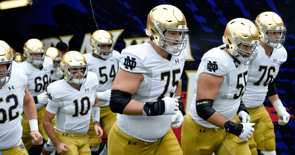 How beating Navy moved Notre Dame football in Coaches Poll, AP Top 25
