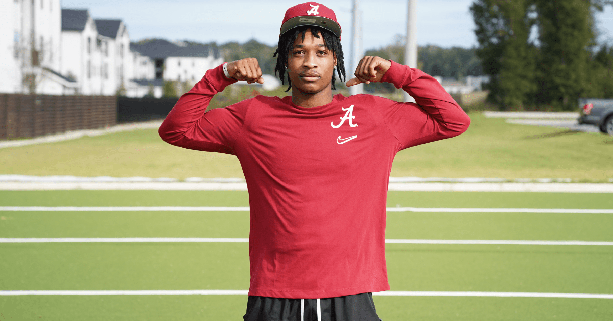 WATCH Jaren Hamilton, Alabama 4star WR commit, scores touchdown On3