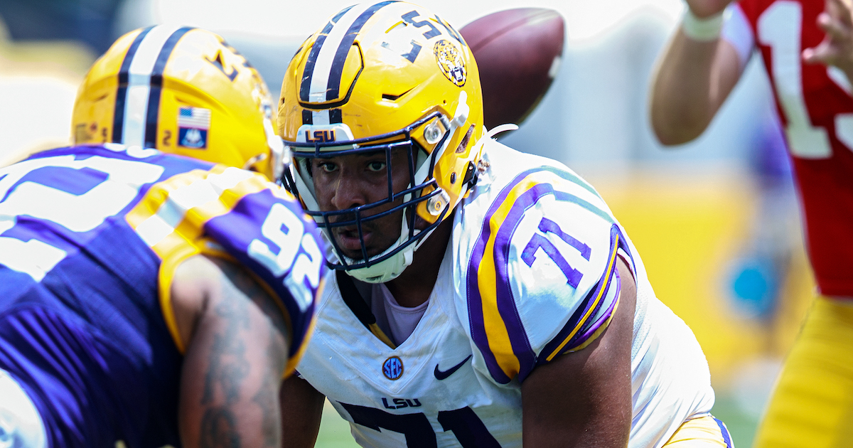 LSU OL Xavier Hill enters NCAA Transfer Portal On3